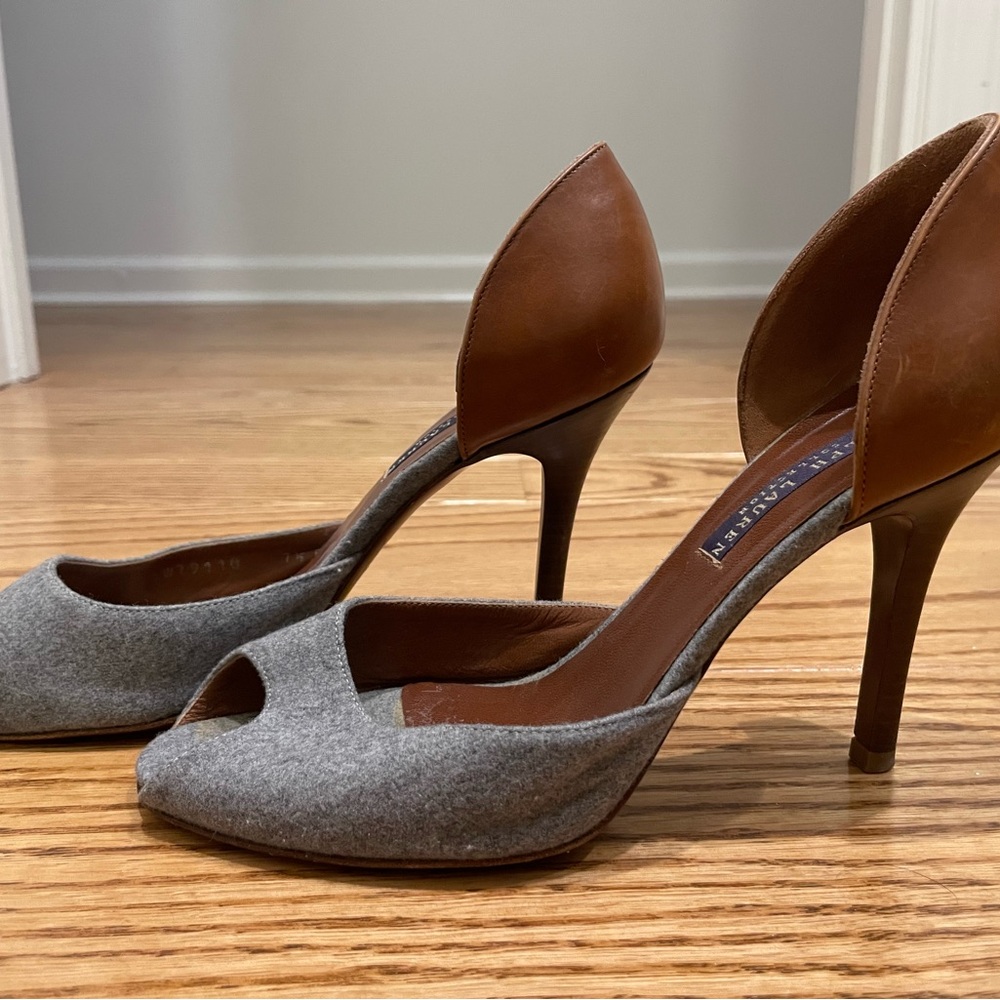 Ralph Lauren Purple Collection heel